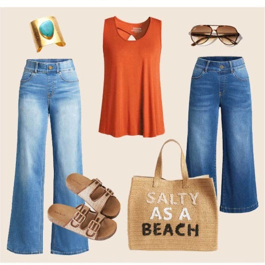 What to Wear on Summer Vacation: Denim Looks for Every Destination