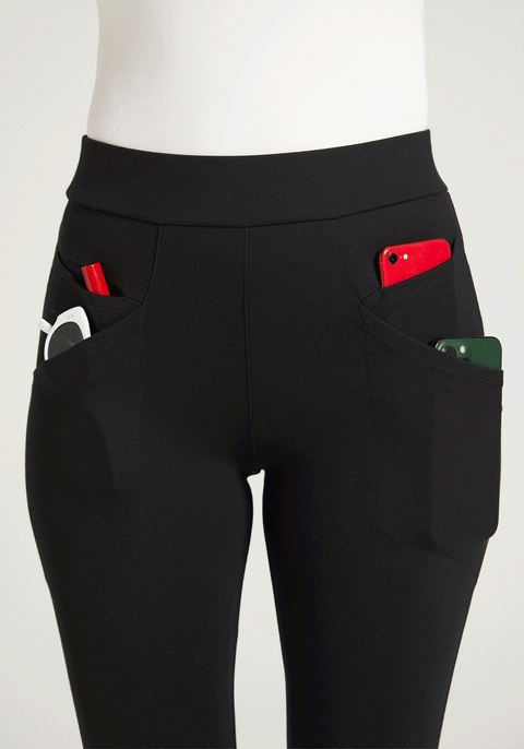 Journey DPYP™ Dress Pant Yoga Pant | Skinny (Black)
