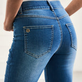 Signature Mid-Rise Denim | Flare (Alamo Wash)