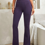 Journey DPYP™ Dress Pant Yoga Pant | Bootcut (Aubergine)