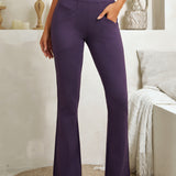 Journey DPYP™ Dress Pant Yoga Pant | Bootcut (Aubergine)