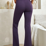 Journey DPYP™ Dress Pant Yoga Pant | Bootcut (Aubergine)