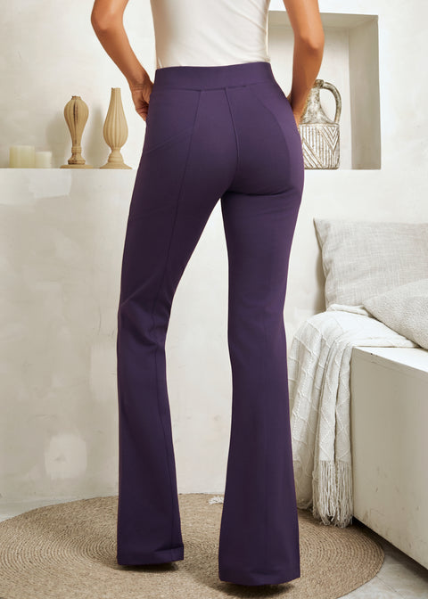 Journey DPYP™ Dress Pant Yoga Pant | Bootcut (Aubergine)
