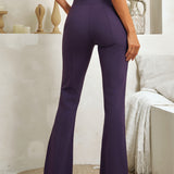 Journey DPYP™ Dress Pant Yoga Pant | Bootcut (Aubergine)