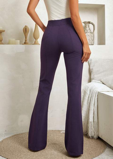 Journey DPYP™ Dress Pant Yoga Pant | Bootcut (Aubergine)
