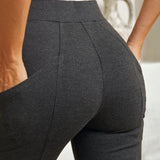 Journey DPYP™ Dress Pant Yoga Pant | Bootcut (Charcoal)