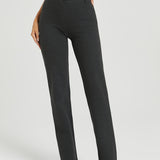 Two-Pocket DPYP™ Dress Pant Yoga Pant | Straight (Charcoal)
