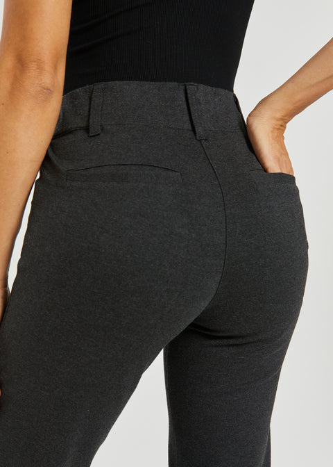 Two-Pocket DPYP™ Dress Pant Yoga Pant | Straight (Charcoal)