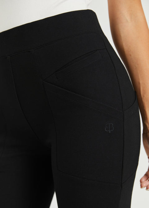 Journey DPYP™ Dress Pant Yoga Pant | Bootcut (Black)