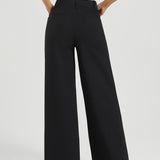 PRESALE ⏰ Two-Pocket DPYP™ Dress Pant Yoga Pant | Wide (Black)