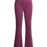 Signature Mid-Rise Corduroy | Bootcut (Aubergine)
