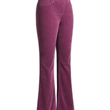 Signature Mid-Rise Corduroy | Bootcut (Aubergine)