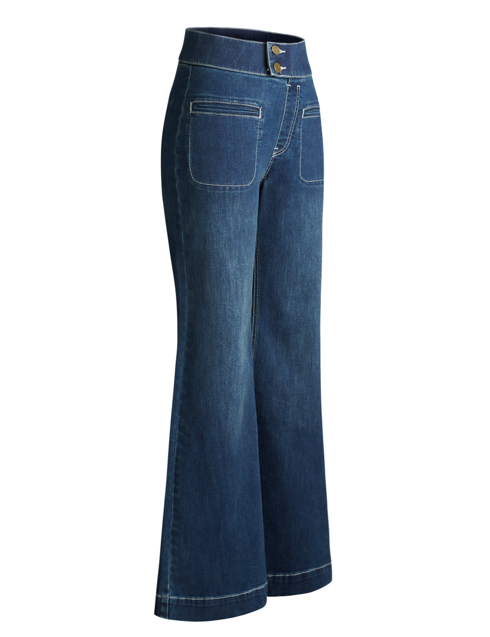 Farah Jeans | High-Waist Wide-Leg Denim (Roma Wash)