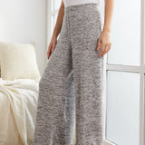 UltraEase Wide Leg Lounge Pant (Heather Charcoal) - Final Sale