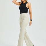 Power Down DPYP™ Dress Pant Yoga Pant | Flare (Stone)