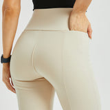 Power Down DPYP™ Dress Pant Yoga Pant | Flare (Stone)