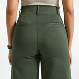 PRESALE ⏰ Classic High-Waist DPYP™ Dress Pant Yoga Pants | Wide (Heather Olive)