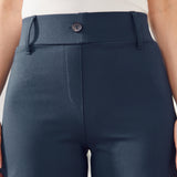 Classic High-Waist DPYP™ Dress Pant Yoga Pants | Wide (Navy)