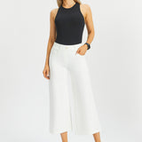 7-Pocket DPYP™ Dress Pant Yoga Pant Crop | Wide (Star White)