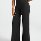 Power Down DPYP™ Dress Pant Yoga Pants | Wide (Black)