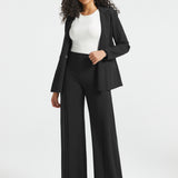 Power Down DPYP™ Dress Pant Yoga Pants | Wide (Black)