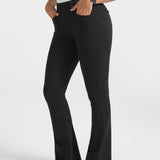 Continental Pocket DPYP™ Dress Pant Yoga Pants | Bootcut (Black)