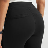 Continental Pocket DPYP™ Dress Pant Yoga Pants | Bootcut (Black)