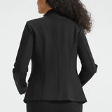 All-Day Blazer | Stretch Ponte (Black)
