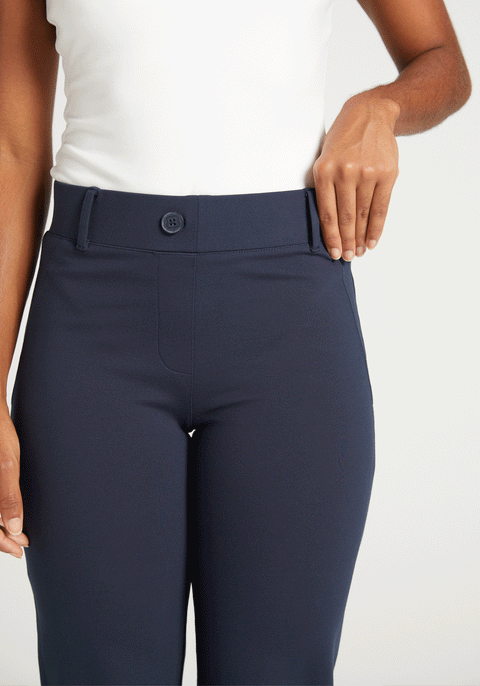 Classic DPYP™ Dress Pant Yoga Pant | Straight (Navy)