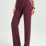 Classic DPYP™ Dress Pant Yoga Pant | Straight (Burgundy)