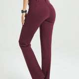 Classic DPYP™ Dress Pant Yoga Pant | Straight (Burgundy)