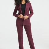Classic DPYP™ Dress Pant Yoga Pant | Straight (Burgundy)