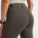 PRESALE ⏰ Classic DPYP™ Dress Pant Yoga Pants | Straight (Heather Brown)