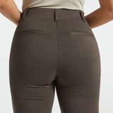 PRESALE ⏰ Classic DPYP™ Dress Pant Yoga Pants | Straight (Heather Brown)