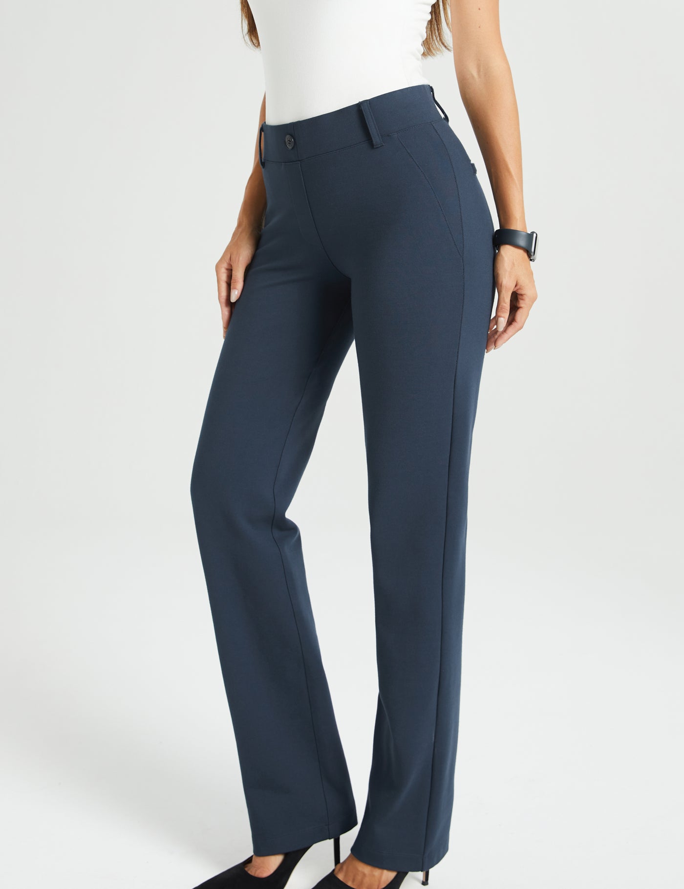 Classic DPYP™ Dress Pant Yoga Pant | Straight (Navy)