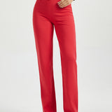 Classic DPYP™ Dress Pant Yoga Pants | Straight (Red)
