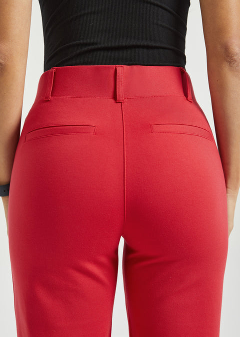 Classic DPYP™ Dress Pant Yoga Pant | Straight (Red)