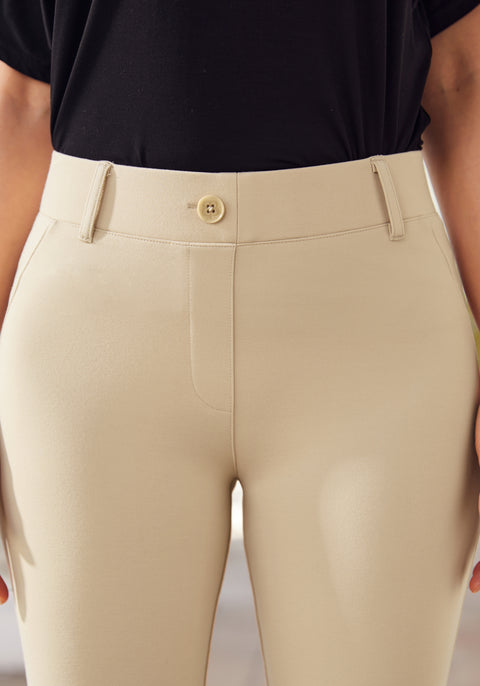 Classic DPYP™ Dress Pant Yoga Pant | Straight (Stone)