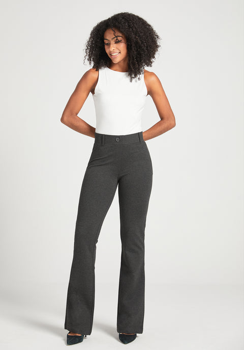 Classic DPYP™ Dress Pant Yoga Pant | Bootcut (Charcoal)