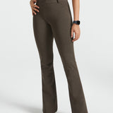PRESALE ⏰ Classic DPYP™ Dress Pant Yoga Pants | Bootcut (Heather Brown)