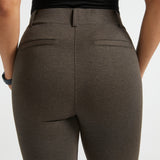 PRESALE ⏰ Classic DPYP™ Dress Pant Yoga Pants | Bootcut (Heather Brown)