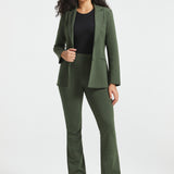PRESALE ⏰ Classic DPYP™ Dress Pant Yoga Pants | Bootcut (Heather Olive)