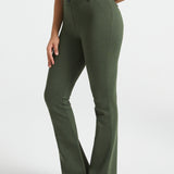 PRESALE ⏰ Classic DPYP™ Dress Pant Yoga Pants | Bootcut (Heather Olive)