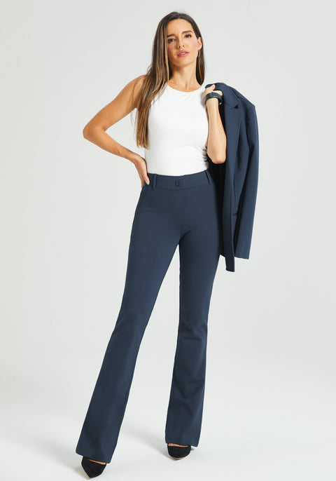 Classic DPYP™ Dress Pant Yoga Pant | Bootcut (Navy)