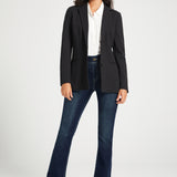 Classic Blazer | Stretch Ponte (Black)