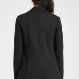 Classic Blazer | Stretch Ponte (Black)