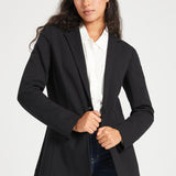 Classic Blazer | Stretch Ponte (Black)