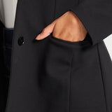 Classic Blazer | Stretch Ponte (Black)