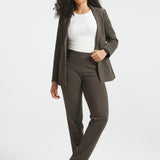 PRESALE ⏰ 7-Pocket DPYP™ Dress Pant Yoga Pants | Straight (Heather Brown)