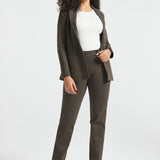 PRESALE ⏰ 7-Pocket DPYP™ Dress Pant Yoga Pants | Straight (Heather Brown)